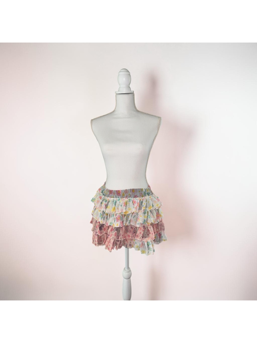 Cute multicolor y2k skirt